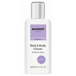 Bath & Body Classic - Natural Deodorant Spray 150ml